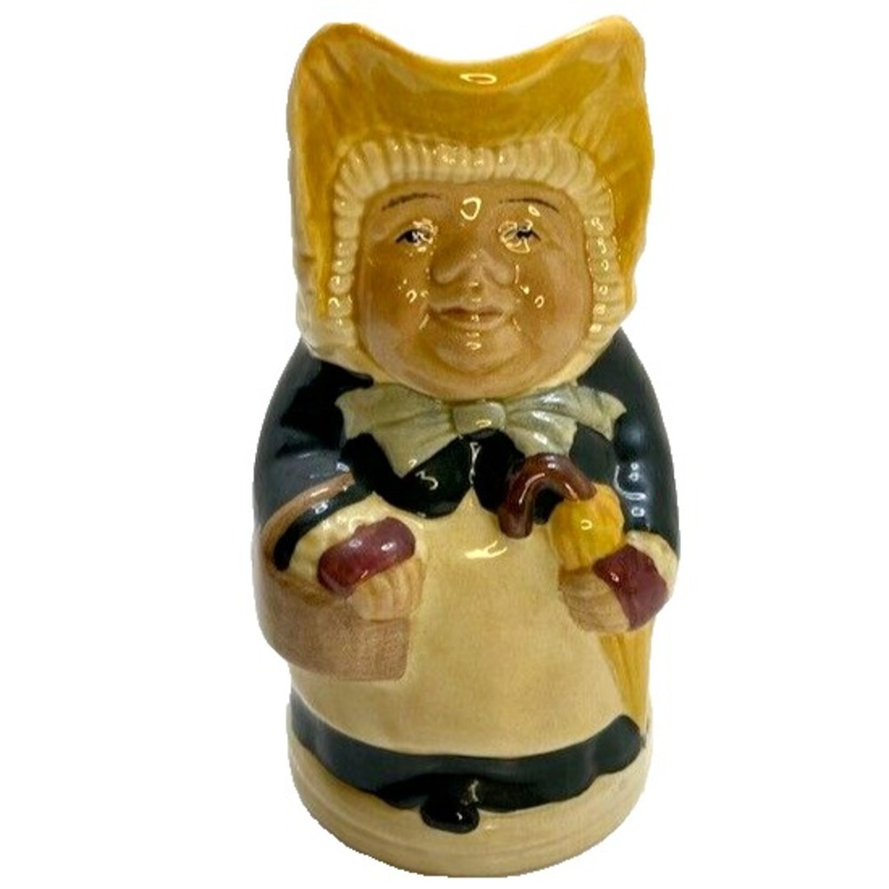 Vtg Betsy The Squire's Wife Toby Mug Jug Pitcher by Woods & Sons Made In England